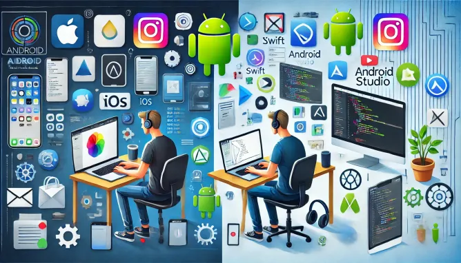 Differences between iOS and Android App Development for Custom Mobile Applications