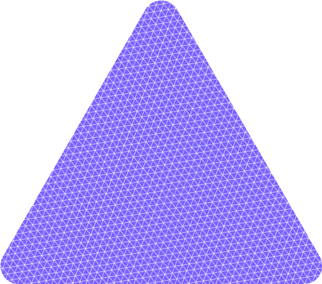 rounded-purple-triangle-white-mesh